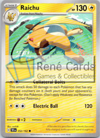 Raichu - TEF - 052/162