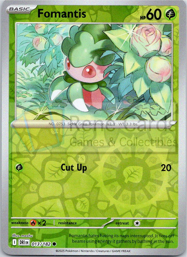 Fomantis - DRI  - 013/182 - Reverse