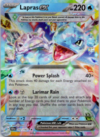 Lapras ex  - SCR - 032/142