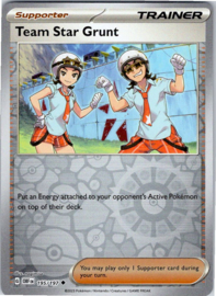 Team Star Grunt - OBF - 195/197 - Reverse