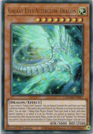 Galaxy-Eyes Afterglow Dragon - 1st. Edition - MAMA-EN057
