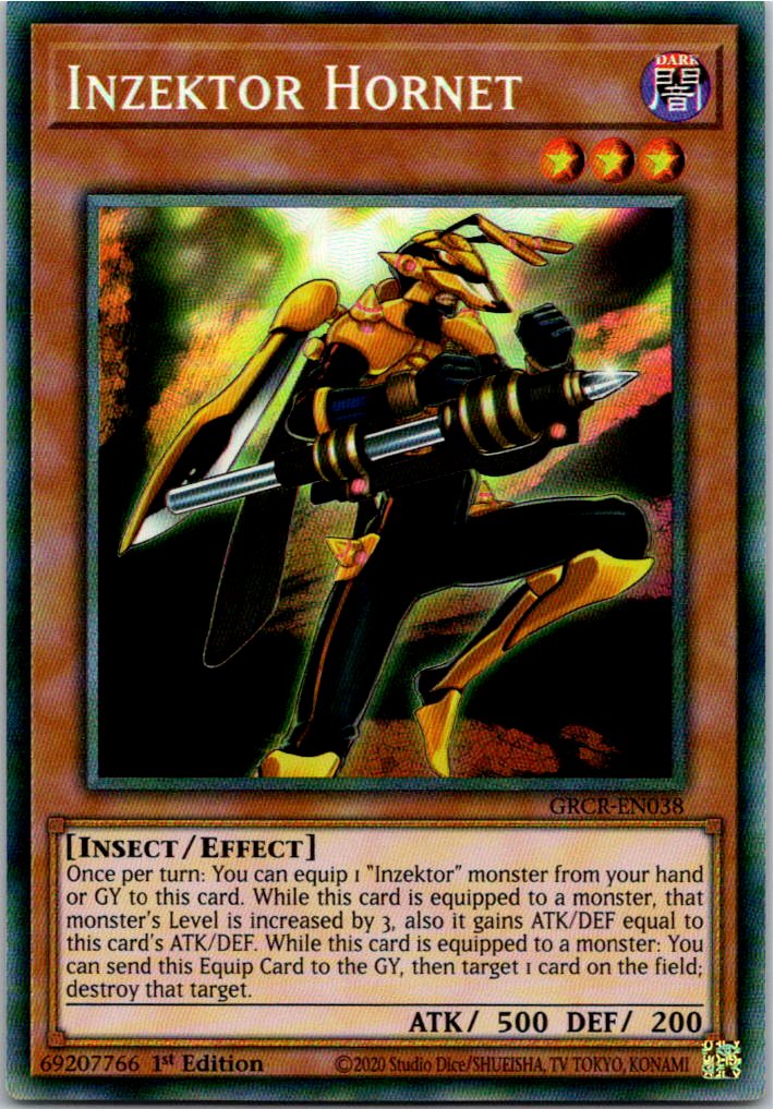 Inzektor Hornet - 1st. Edition - GRCR-EN038 - CR