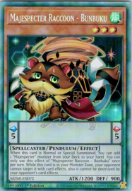 Majespecter Raccoon - Bunbuku - 1st Edition - MZMI-EN072 - CR