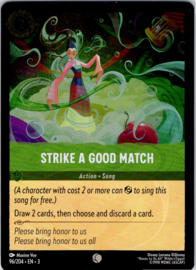 Strike A Good Match - 3INK-96/204 - Foil