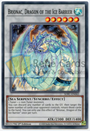 Brionac, Dragon of the Ice Barrier - 1st. Edition - SDFC-EN043