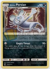 Alolan Persian - S&M LoThu - 119/214