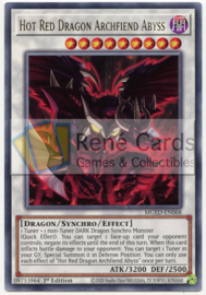 Hot Red Dragon Archfiend Abyss - 1st. Edition - MGED-EN068