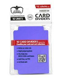 Card Dividers - Standard Size - Purple