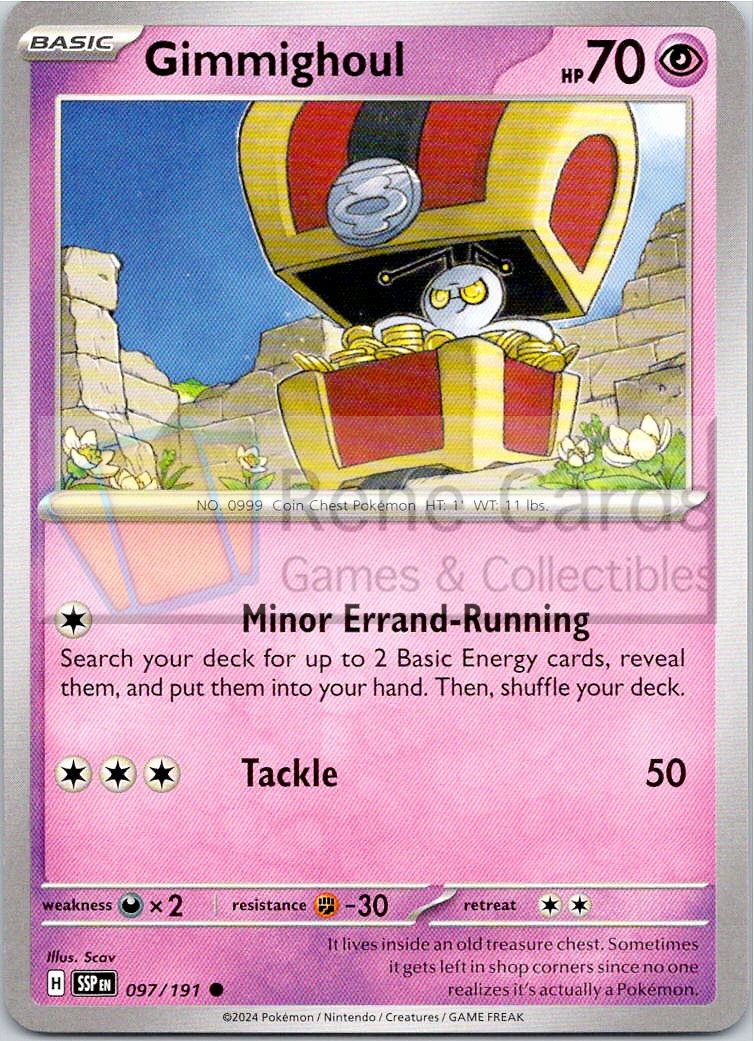 Gimmighoul - SSP - 097/191