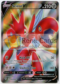 Scizor V  - S&S Darkness Ablaze - 183/189