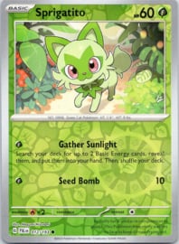 Sprigatito - PAL - 012/193 - Reverse
