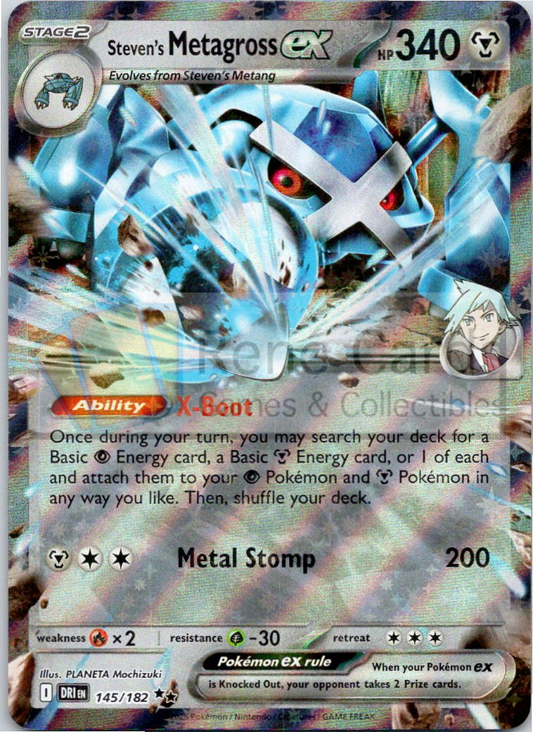 Steven's Metagross EX - DRI  - 145/182