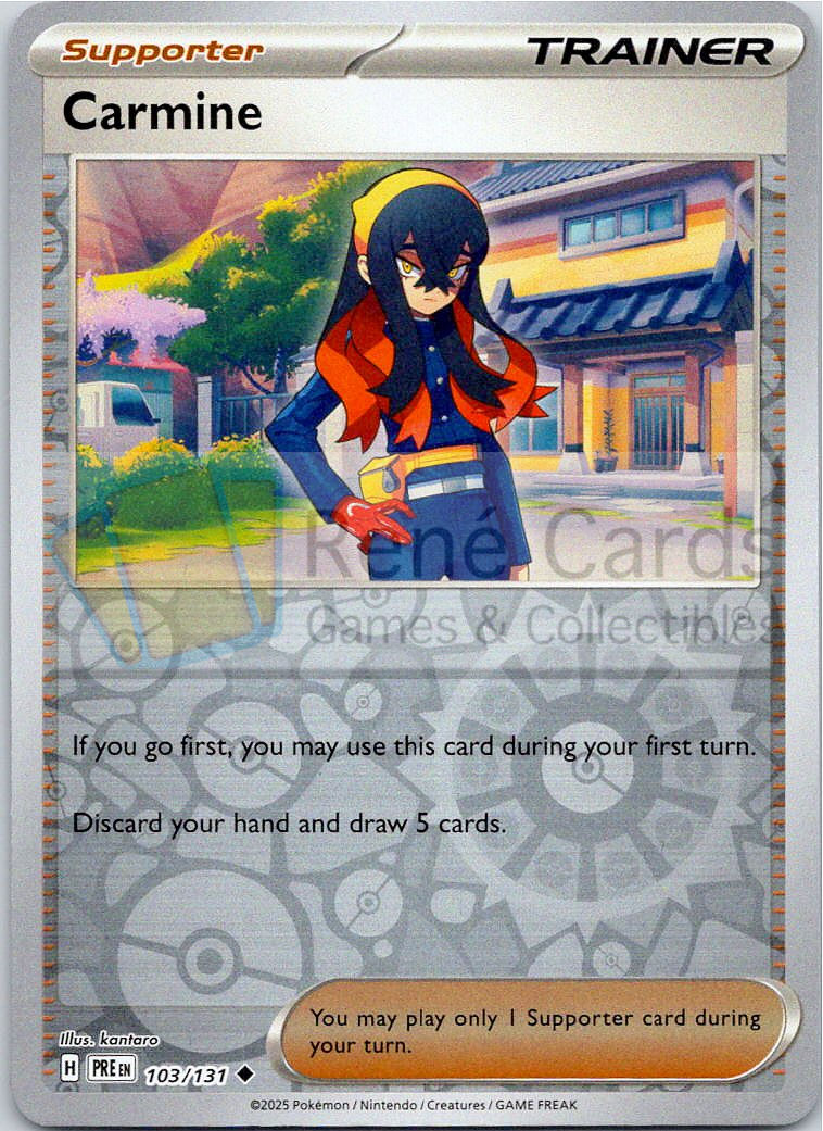 Carmine - PRE - 103/131 - Reverse