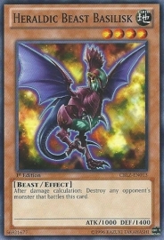 Heraldic Beast Basilisk - 1st Edition - CBLZ-EN013