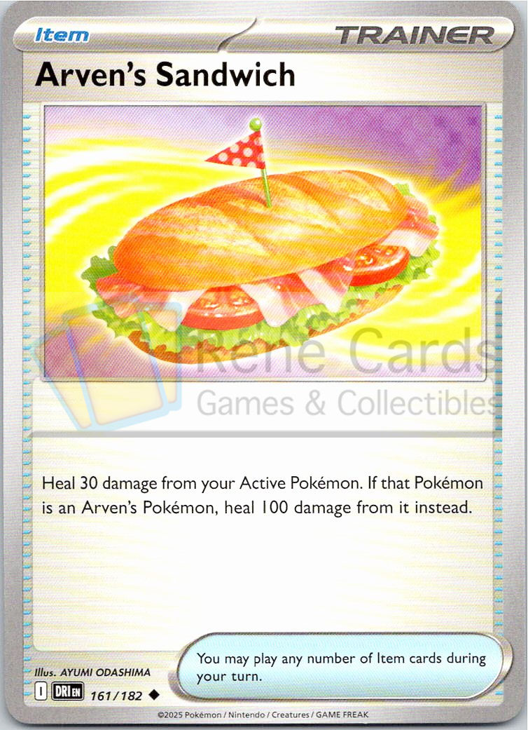 Arven's Sandwich - DRI  - 161/182