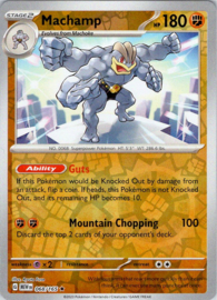 Machamp - MEW - 068/165 - Reverse