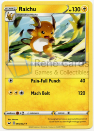 Raichu - Sword & Shield - 066/202