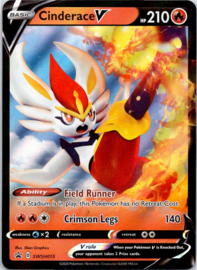 Cinderace V - SWSH015 - Promo - Galar Partner Tins