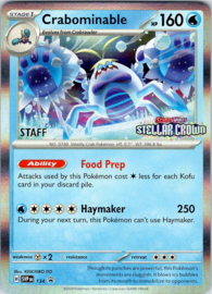 Crabominable [Staff] - SVP 134 - Stellar Crown Prerelease staff promo