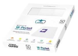 Ultimate Guard 18-Pocket Pages Side-Loading White