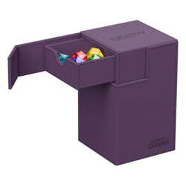 Flip´n´Tray Deck Case 100+ - Standard Size - XenoSkin - Purple MonoColor
