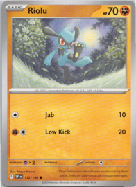 Riolu - SVI - 112/198