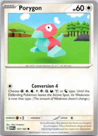 Porygon - MEW - 137/165