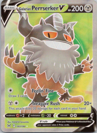 Galarian Perrserker V - LOR - 183/196