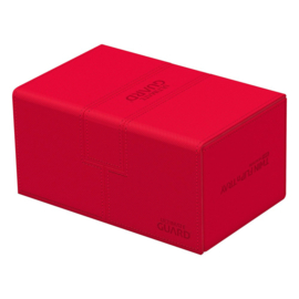Twin Flip´n´Tray Deck Case 160+ Standard Size XenoSkin Red MonoColor