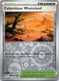Calamitous Wasteland - PAL - 175/193 - Reverse