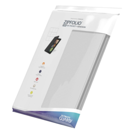 9-Pocket ZipFolio XenoSkin - White