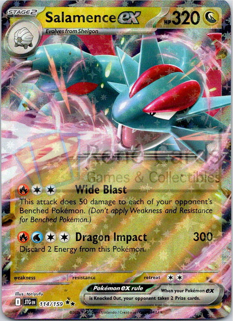 Salamence EX - JTG  - 114/159