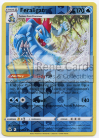 Feraligatr - FusStri - 057/264 - Reverse