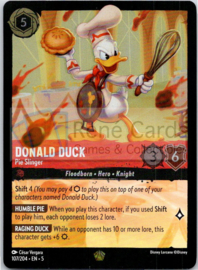 Donald Duck - Pie Slinger - 5SSK - 107/204 - Foil