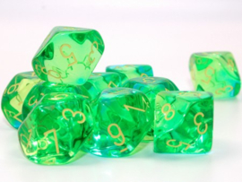 Translucent - Green-Teal/yellow