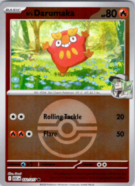 N's Darumaka - ASC - 032/217 - Reverse - Poke Ball