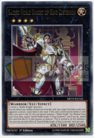 Sacred Noble Knight of King Custennin - 1st. Edition - MP19-EN142