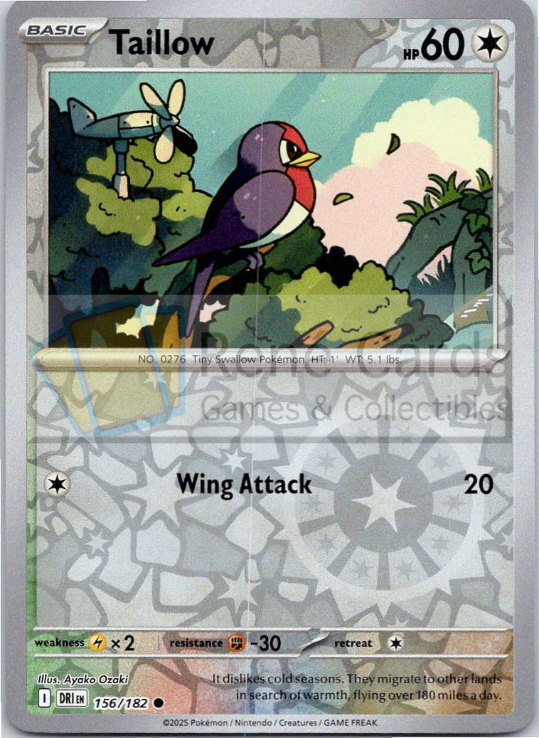 Taillow - DRI  - 156/182 - Reverse