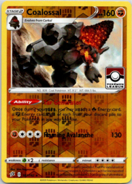 Coalossal - S&S Rebel Clash - 107/192 - Reverse - Pokemon League