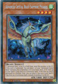 Advanced Crystal Beast Sapphire Pegasus - 1st. Edition - BLCR-EN016