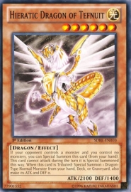 Hieratic Dragon of Tefnuit - Unlimited - SDBE-EN010