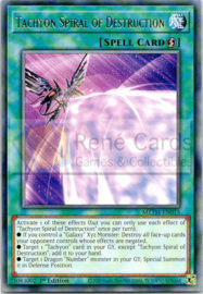 Tachyon Spiral of Destruction - 1st Edition - MZTM-EN015