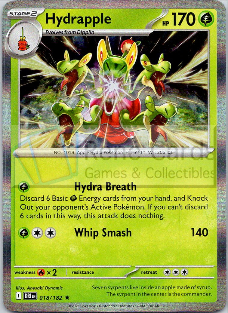 Hydrapple - DRI  - 018/182