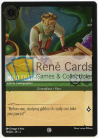 Milo Thatch - Clever Cartographer - 3INK-79/204 - Foil