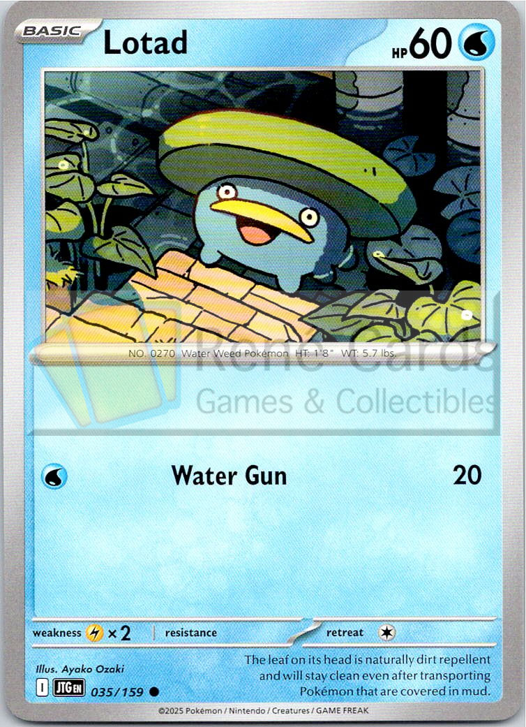 Lotad - JTG  - 035/159