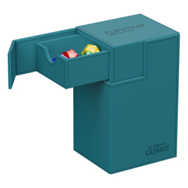 Flip´n´Tray Deck Case 80+ - Standard Size - XenoSkin - Petrol - MonoColor