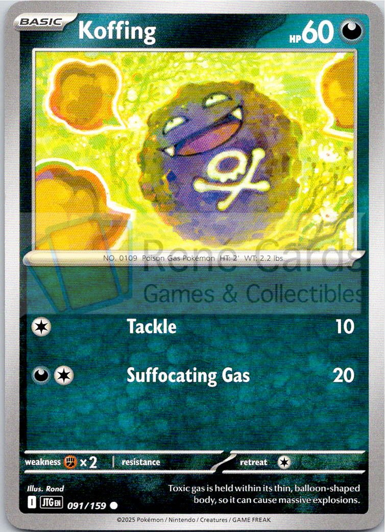 Koffing - JTG  - 091/159