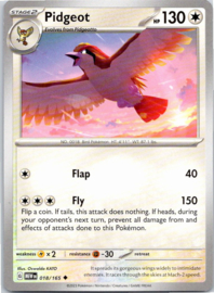 Pidgeot - MEW - 018/165