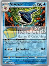 Sharpedo - TEF - 043/162 - Reverse