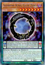 3 x Supreme King Gate Zero - 1st Edition - MZMI-EN055 - Play Set